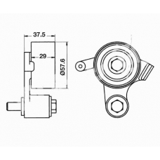 ITB-6252 IPS Parts Устройство для натяжения ремня, ремень грм