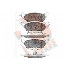 RB1564 R BRAKE Комплект тормозных колодок, дисковый тормоз