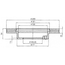 BDC4802 QUINTON HAZELL Тормозной диск