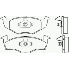 T1097-ECO PAGID Комплект тормозных колодок, дисковый тормоз