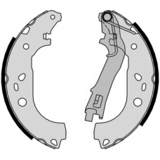 S 23 533 BREMBO Комплект тормозных колодок