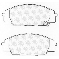 BP1219 QUINTON HAZELL Комплект тормозных колодок, дисковый тормоз