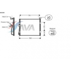 HD5089 AVA Конденсатор, кондиционер