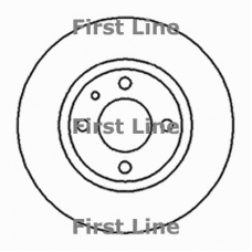 FBD541 FIRST LINE Тормозной диск