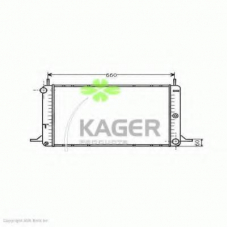 31-3145 KAGER Радиатор, охлаждение двигателя