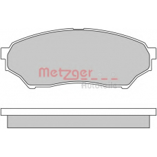 1170520 METZGER Комплект тормозных колодок, дисковый тормоз