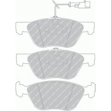 FDB1052B FERODO Комплект тормозных колодок, дисковый тормоз