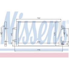 94263 NISSENS Конденсатор, кондиционер
