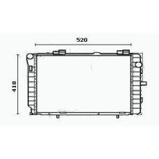 RM0790 EQUAL QUALITY Радиатор, охлаждение двигателя