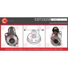 CST15210GS CASCO Стартер