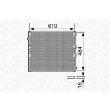 350203683000 MAGNETI MARELLI Конденсатор, кондиционер