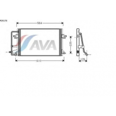 FD5178 AVA Конденсатор, кондиционер