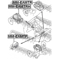 MM-EAMTF FEBEST Подвеска, двигатель
