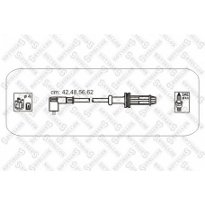 10-38157-SX STELLOX Комплект проводов зажигания