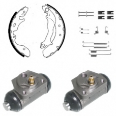 KP939 DELPHI Комплект тормозных колодок