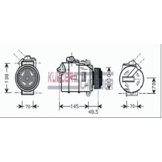 8404801 KUHLER SCHNEIDER Компрессор, кондиционер