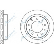 DSK2729 APEC Тормозной диск