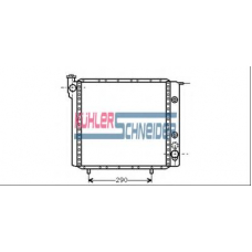 0909101 KUHLER SCHNEIDER Радиатор, охлаждение двигател