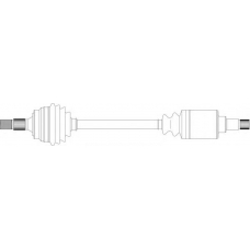 PE3073 General Ricambi Приводной вал