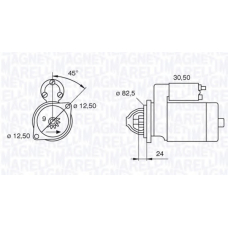 063521090120 MAGNETI MARELLI Стартер