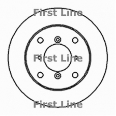 FBD545 FIRST LINE Тормозной диск