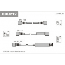 ODU212 JANMOR Комплект проводов зажигания