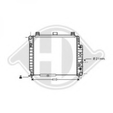 8121193 DIEDERICHS Радиатор, охлаждение двигателя