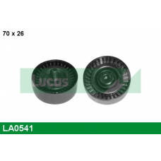 LA0541 TRW Паразитный / ведущий ролик, поликлиновой ремень