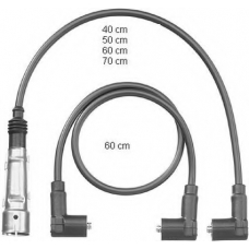 ZEF562 BERU Комплект проводов зажигания