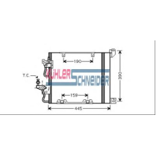 0620171 KUHLER SCHNEIDER Конденсатор, кондиционер