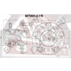 MTWH-CYR ASVA Ступица колеса