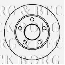 BBD4949 BORG & BECK Тормозной диск