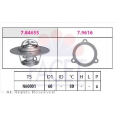 7.8465 FACET Термостат, охлаждающая жидкость