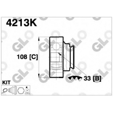 4213K GLO Шарнирный комплект, приводной вал