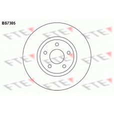 BS7305 FTE Тормозной диск