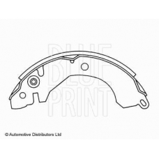 ADC44109 BLUE PRINT Комплект тормозных колодок