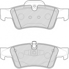 FSL1831 FERODO Комплект тормозных колодок, дисковый тормоз