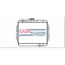3401601 KUHLER SCHNEIDER Радиатор, охлаждение двигател
