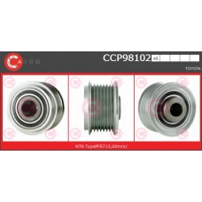 CCP98102AS CASCO Ременный шкив, генератор