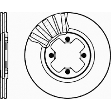 MDC374 MINTEX Тормозной диск