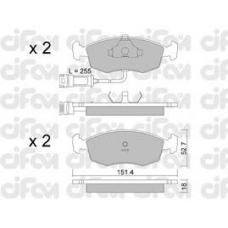 822-094-0 CIFAM Комплект тормозных колодок, дисковый тормоз