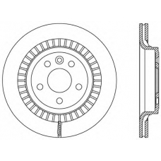 BDR2520.20 OPEN PARTS Тормозной диск