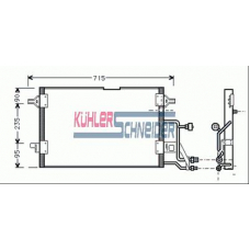 5020201 KUHLER SCHNEIDER Конденсатор, кондиционер