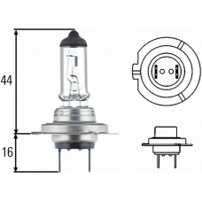 8GH 007 157-188 HELLA Лампа накаливания, основная фара; Лампа накаливани