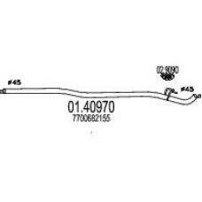 01.40970 MTS Труба выхлопного газа
