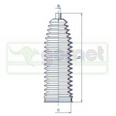 1513013 GOMET Пыльник, рулевое управление