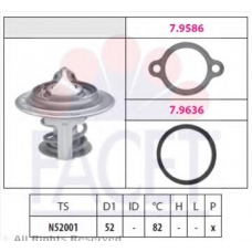 7.8513 FACET Термостат, охлаждающая жидкость