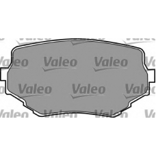 597300 VALEO Комплект тормозных колодок, дисковый тормоз