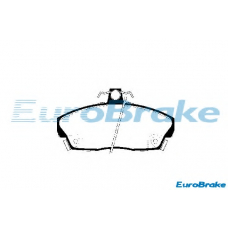 5501224009 EUROBRAKE Комплект тормозных колодок, дисковый тормоз