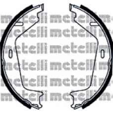 53-0530 METELLI Комплект тормозных колодок, стояночная тормозная с